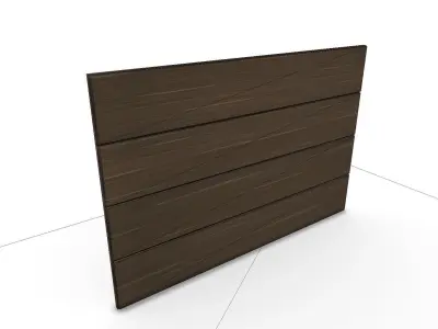 Interior Wood SHC Quick Office LM Low-poly 3D model