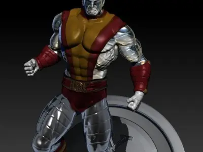 colossus marvel character 3D print model