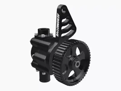 Aeromotive 12-Series Mechanical Fuel Pump Low-poly 3D model