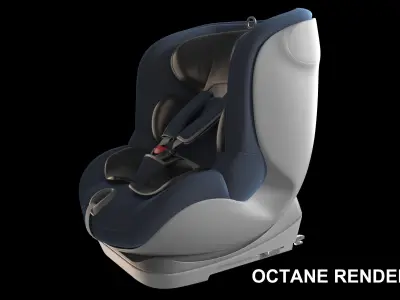Child Car Seat 3D model