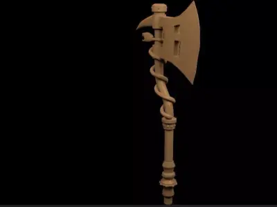 kuladhi axe Free 3D model