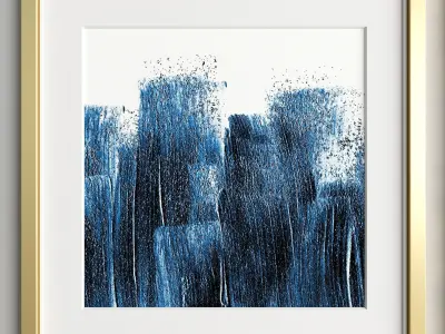 Art Frame B06 Low-poly 3D model