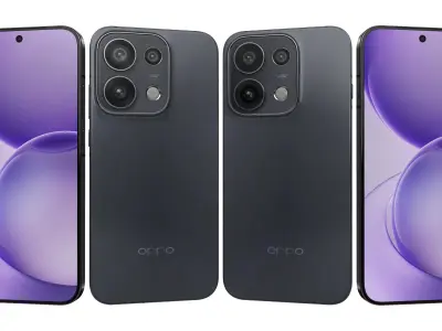 Oppo Reno16 Pro China All Colors 3D model