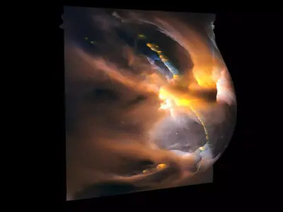 Herbig Haro Object 3D model