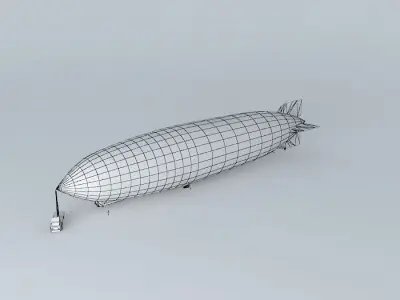NEWZEPPELIN zeppelin Free 3D model