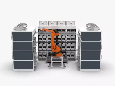 Automatic Main Board Testing Machine 3D model