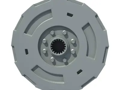 3D Flywheel 55 3D model