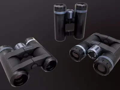 Minox Binoculars Low-poly 3D model
