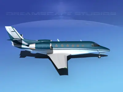 Cessna C560XL Citation V09 3D model