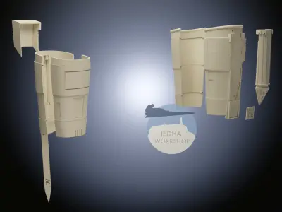 Bo Katan Kryze Full Armour 3D Print iles 3D print model