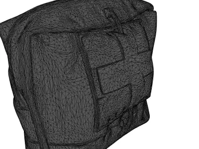Tactical First Aid Pouch 3D model