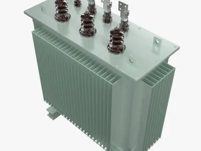 Electrical Transformer 1 3D model