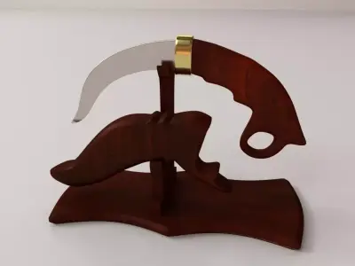 Kerambit knife 3D model