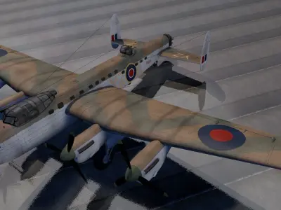 Avro Lancaster B Mk-1 3D model