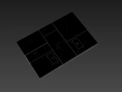 Lower Pedestal Se Low-poly 3D model