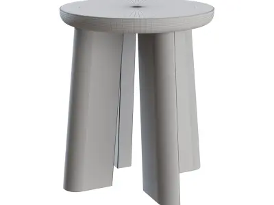 P 68 Side Table By More Moebel 3D model