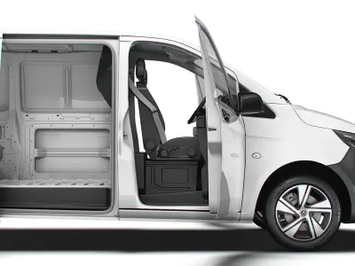Mercedes Benz Vito L1 HQ Interior 2024 3D model