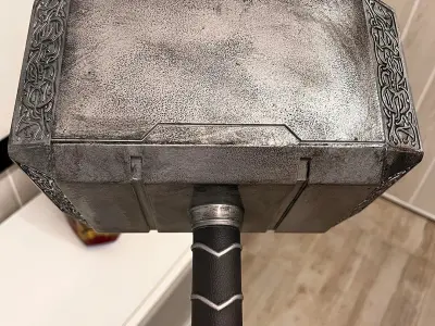 Thor Hammer Mjolnir 3D Model Ready to Print 3D print model