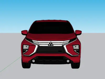 2018 mitsubishi xpander ultimate 3D model