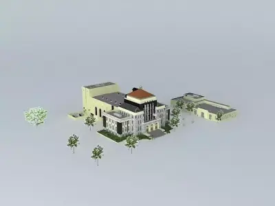 City Hall Free 3D model