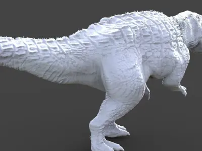 T Rex Sculpture 2 3D model