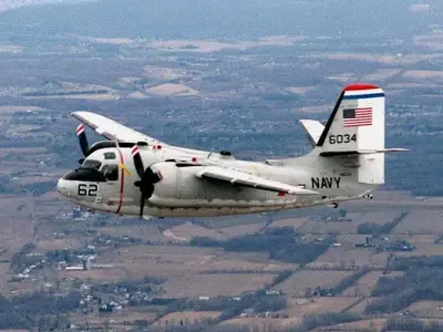 Grumman C-1 Trader 3D model