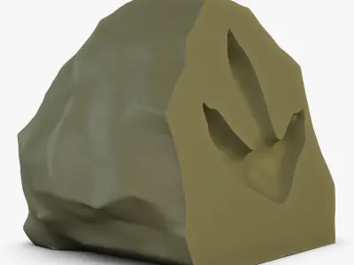 Petrified Imprint 3D model