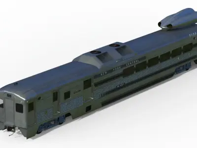 M-497 Black Beetle 3D model