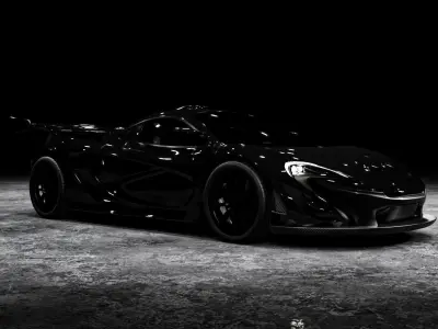 Mclaren P1 Free 3D model