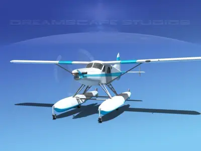 Dehavilland DHC-2 Turbo Beaver V01 3D model