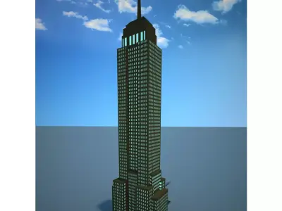 Empire State Building Free 3D model