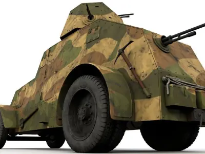 WZ 29 URSUS 1931 3D model