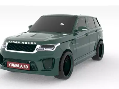 Range Rover 2018 Free 3D model