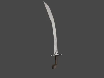OTTOMAN EMPIRE SWORD Free 3D model