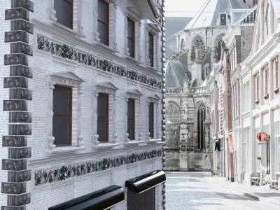 tenement house 3D model