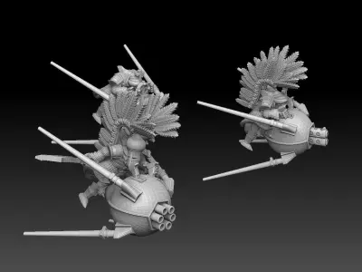 Tekno- Streltsy Sputnik Hussars 3D print model
