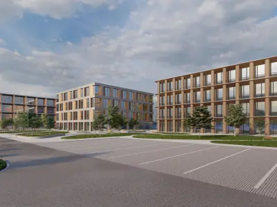 Multifunctional Complex Campus 3D model