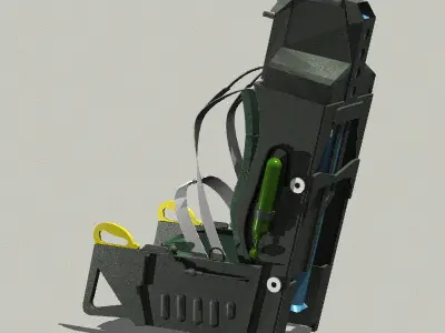 ACES II Ejection Seat 3D model