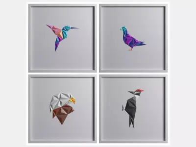 Paper ArtWork 30 3D model