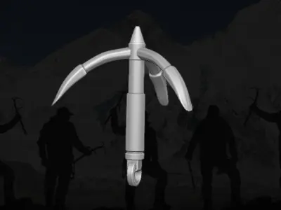 Rock Viper GI Joe Fan Art 3D printable File For Action Figures 3D print model