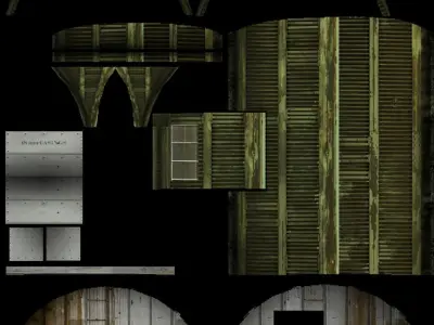 Bunker military shelter Free low-poly 3D model