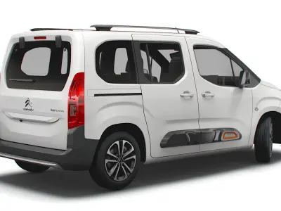 Citroen Berlingo Multispace XTR 2021 3D model