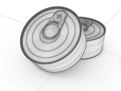 Fish preserve 3D model