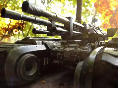 Battle Tank 3D model