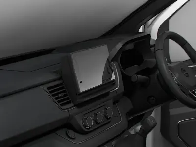 Nissan Primastar Van L2H1 HQInterior 2026 UKspec 3D model