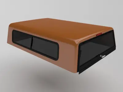 Camper Shell 1 Free 3D model