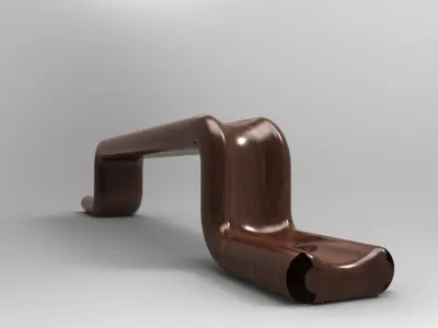 Simple handle Free 3D model