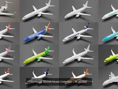 Complete Aircraft Model Collection 