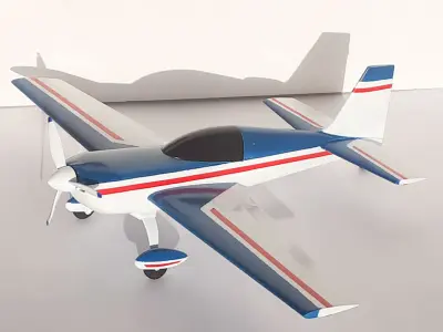 Extra EA-300 Scale Model 1-20 3D print model