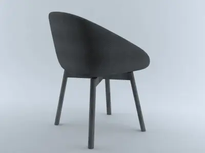 Armchair Beso Free 3D model